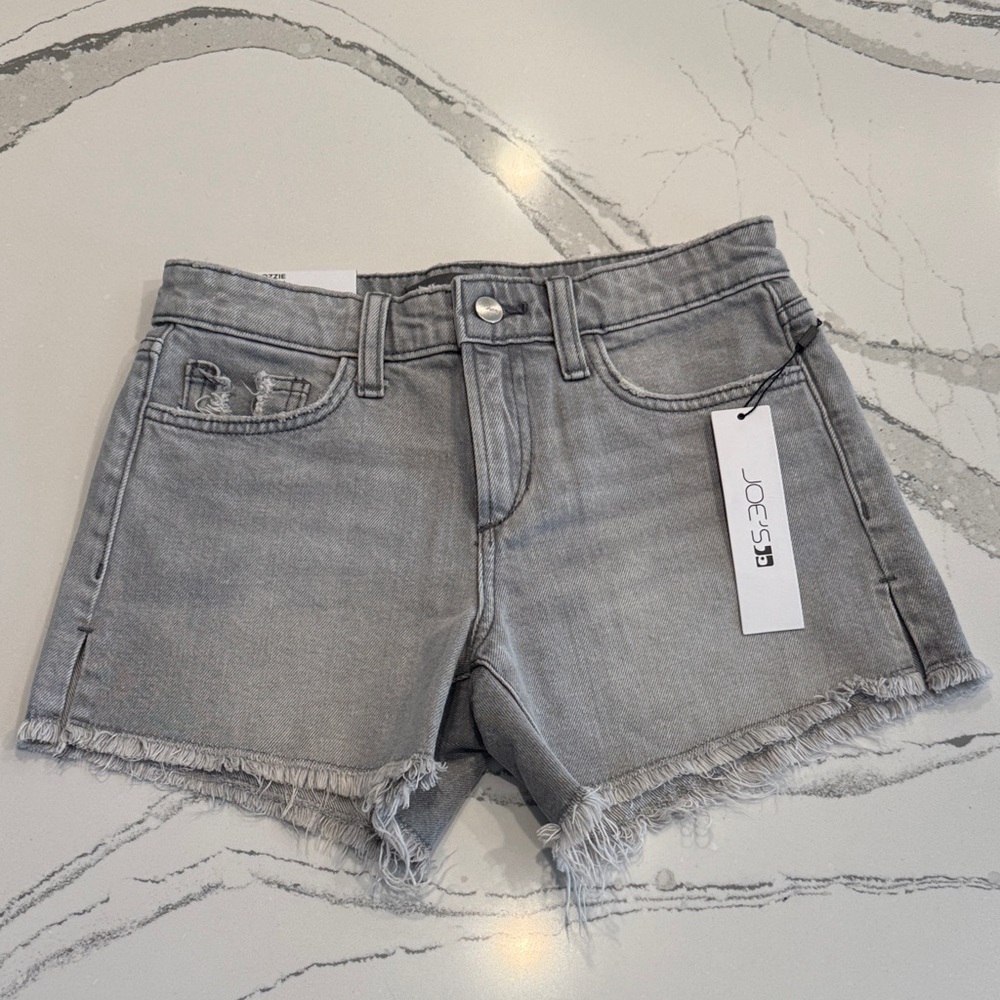 NWT Joe’s Women’s The Ozzie 4” Cut Off Short Size 24 Gray